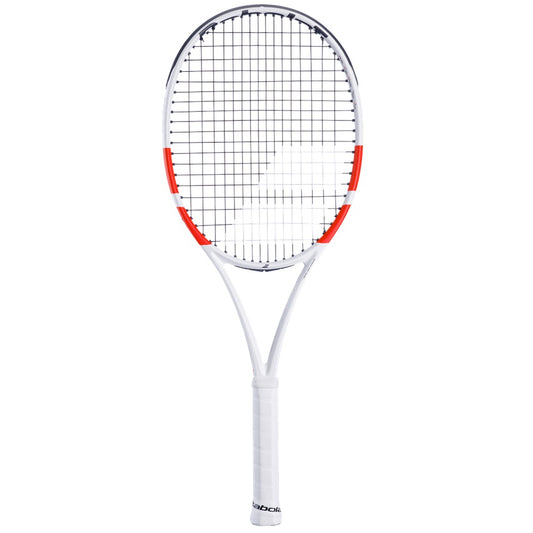 מחבט טניס Babolat Pure Strike 100 Gen4 2024 משקל 300 גרם | בבולט - דגם חדש ואיכותי בגוון לבן ואדום.
