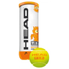 קופסת 3 כדורי טניס הד – Head TIP Orange