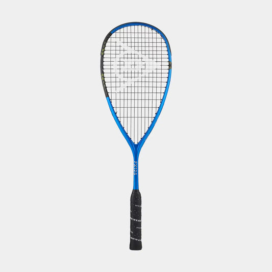 מחבט סקווש Dunlop FX125 | דנלופ - מחבט אווירודינמי עם ראש בגודל 500 סמ"ר ומשקל 125 גרם.