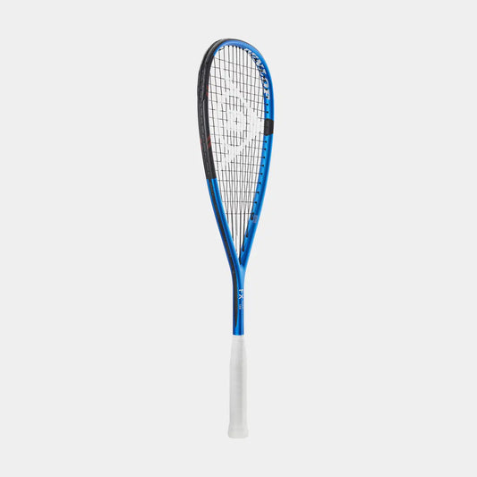מחבט סקווש Dunlop FX TEAM 130 | דנלופ - עיצוב ארגונומי עם צבע כחול, מתאים לשחקנים ברמה בינונית.