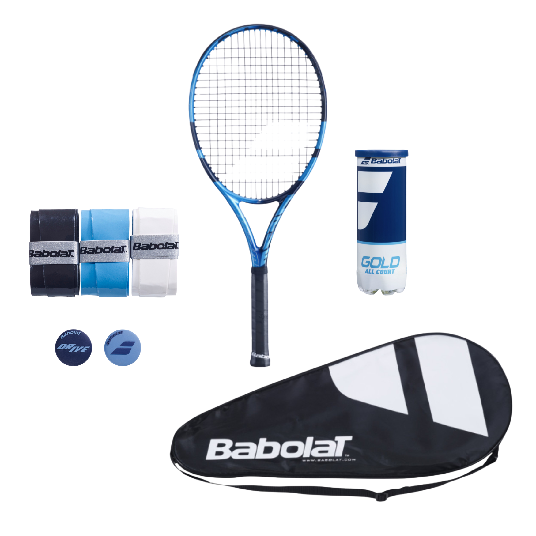 באנדל  Pure Drive 110 Babolat + כיסוי
