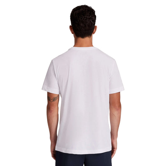 חולצת גברים לוטו SQUADRA II TEE RAPTOR LOTTO, גב החולצה, עיצוב פשוט ונעים, מתאים לאימון ולשימוש יומי.
