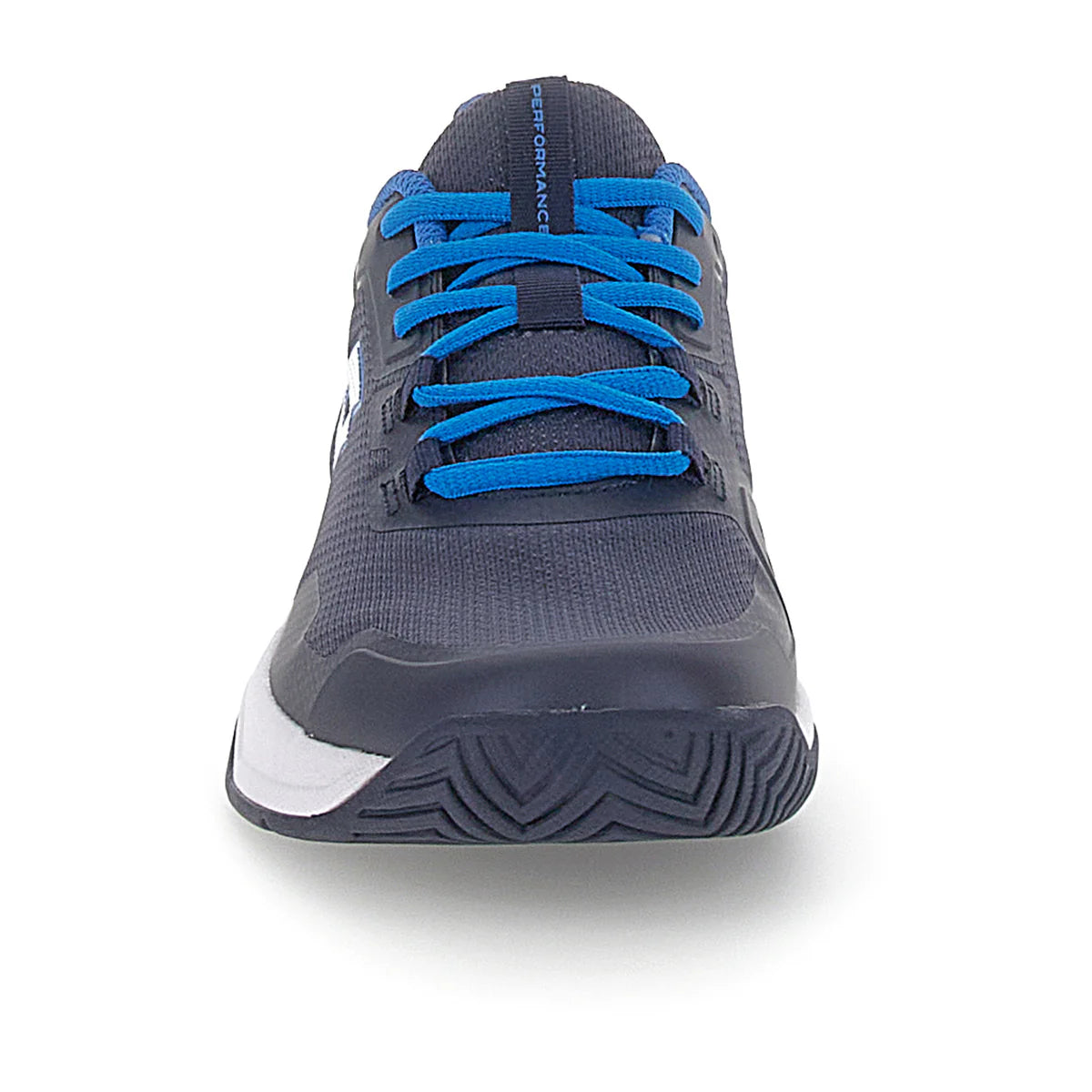 נעלי גברים Lotto Mirage 600 III | לוטו - נעל טניס בגוון כחול כהה עם שרוכים כחולים ונראות חדה