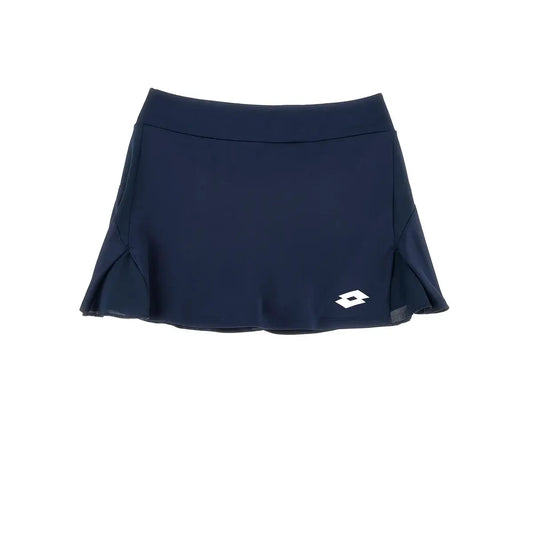 חצאית טניס נשים לוטו TECH W II - D2 SKIRT LOTTO NAVY בצבע navy עם עיצוב נקי.