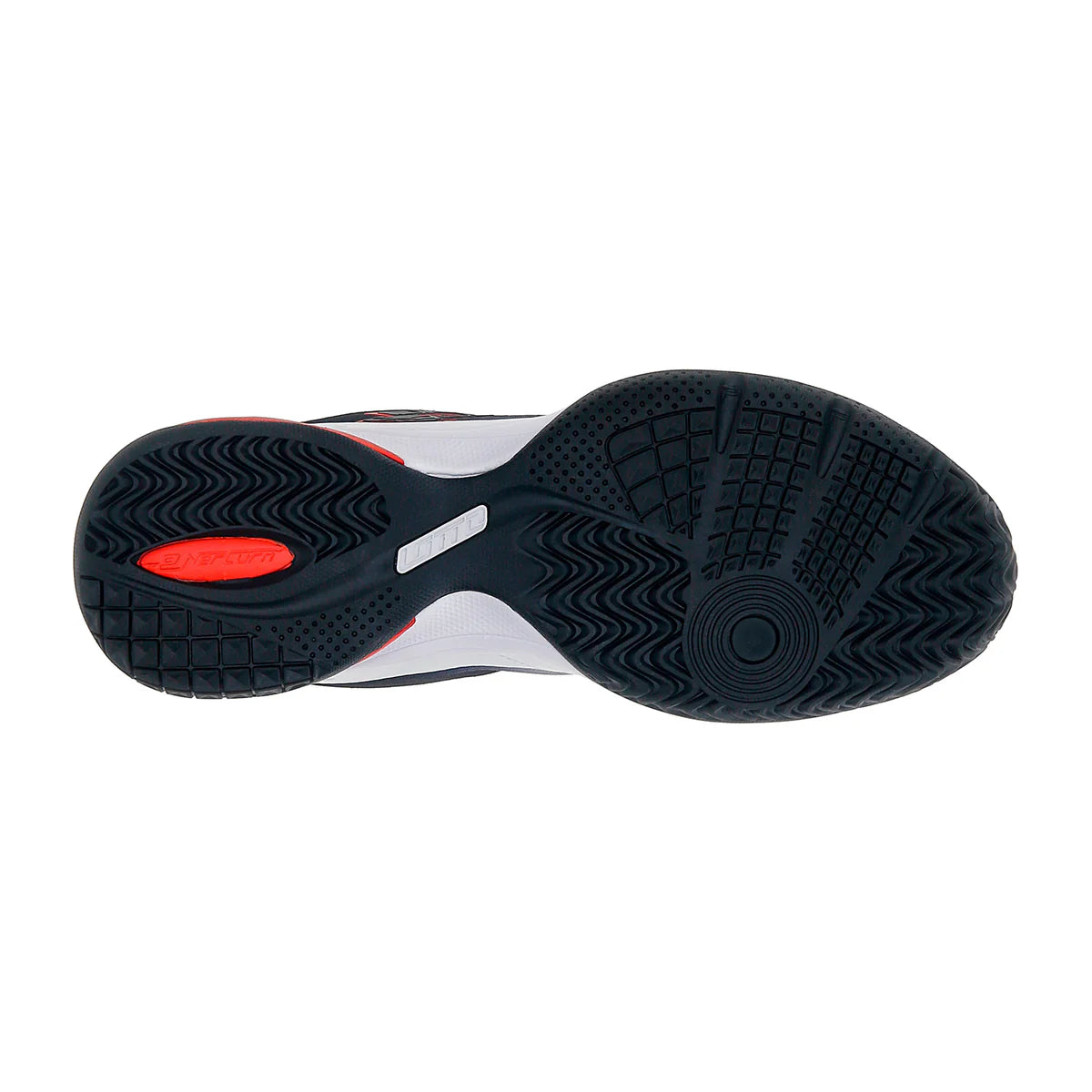 סוליה של נעלי גברים Lotto Mirage 400 | לוטו, עיצוב לתמיכה ועמידות במהלך משחקים.