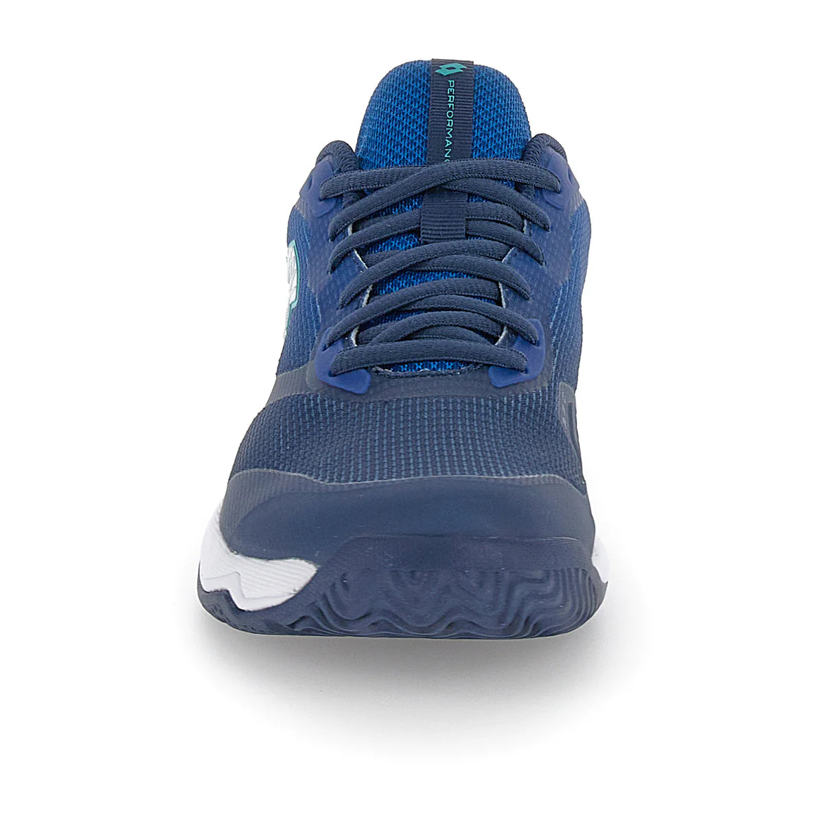 נעלי גברים Lotto Mirage 400 | לוטו - נעליים כחולות עם רשת ותמיכה צדית חדשנית.