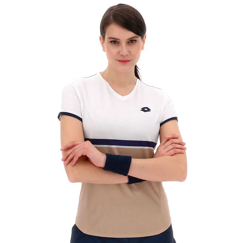 חולצת נשים לוטו TECH W V - D1 TEE LOTTO