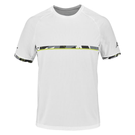 חולצת טניס בבולט Aero Crew Neck Tee Babolat שחור בגזרה קלה ונושמת, אידיאלית לשחקני טניס.