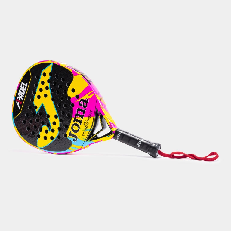מחבט פאדל Joma TOURNAMENT PADDLE RACKET | גומה בעיצוב צבעוני עם כתובת גדולה.