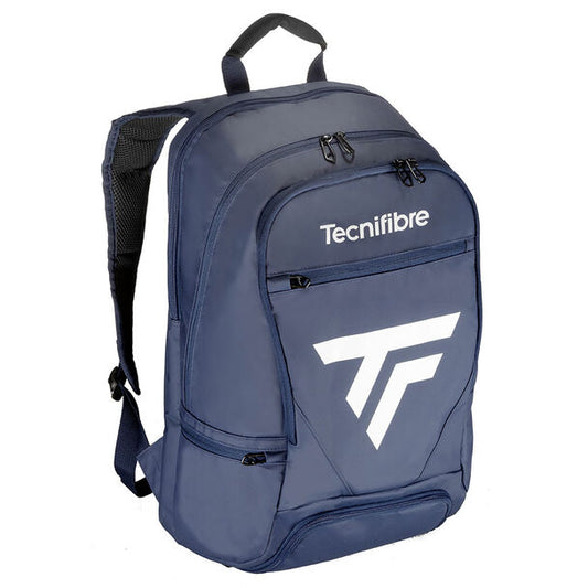תיק פאדל Tecnifibre Tour Endurance Paletero | טכניפייבר בצבע כחול עם לוגו טכניפייבר ברור.