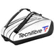תיק טניס Tecnifibre Tour Endurance White 12R 2023 לבן שחור | טכניפייבר