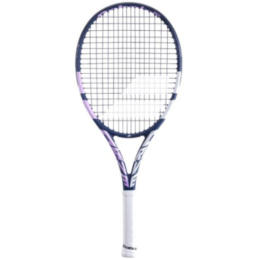מחבט טניס לילדים Babolat Pure Drive Junior 26 לילדות | בבולט - מחבט קל עם עיצוב מודרני וצבעים נשיים.