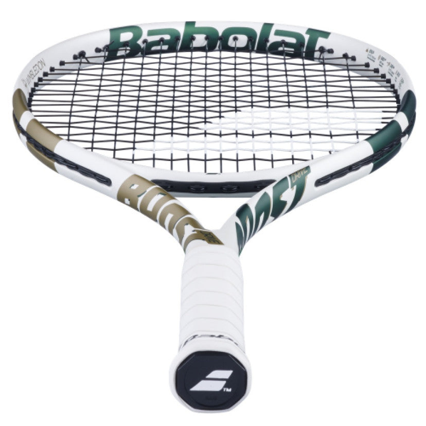 מחבט טניס Boost Wimbledon (2025) Babolat משקל 260 גרם | בבולט - מחבט קל וידידותי לשחקנים מתחילים.