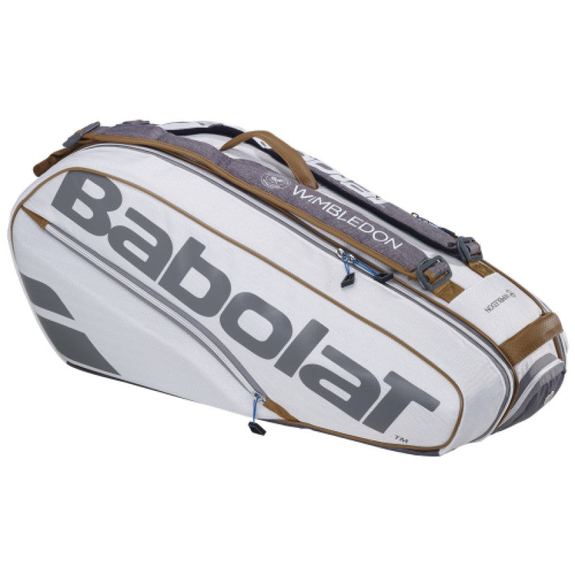 תיק טניס Babolat RH X6 Pure Wimbledon | בבולט, עם עיצוב פונקציונלי וקלאסי, אידיאלי לשחקני טניס.