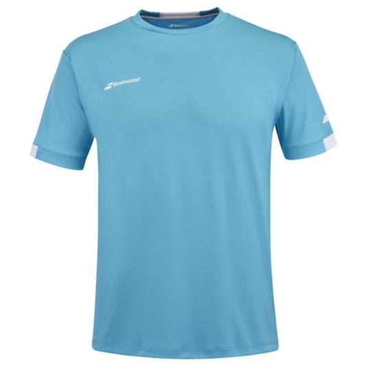 חולצת טניס בבולט Play Crew Neck Tee Men Babolat כתום - חולצה נוחה וגמישה לגברים.