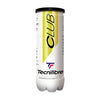 קרטון כדורי טניס Tecnifibre Club Pet (72 כדורים | 3 כדורים בקופסה) | טכניפייבר