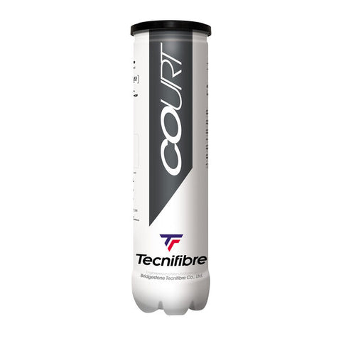 קרטון כדורי טניס Tecnifibre Court (72 כדורים | 4 כדורים בקופסה) | טכניפייבר
