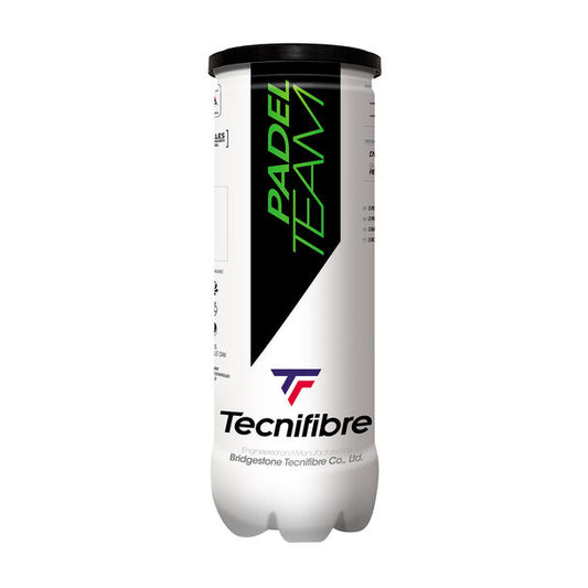 קופסת כדורי פאדל Tecnifibre Padel Team (3 כדורים בקופסה) | טכניפייבר - כדור פאדל מקצועי