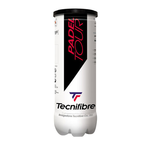 קופסת כדורי פאדל Tecnifibre Padel Tour (3 כדורים בקופסה) | טכניפייבר - כדורי פאדל מקצועיים
