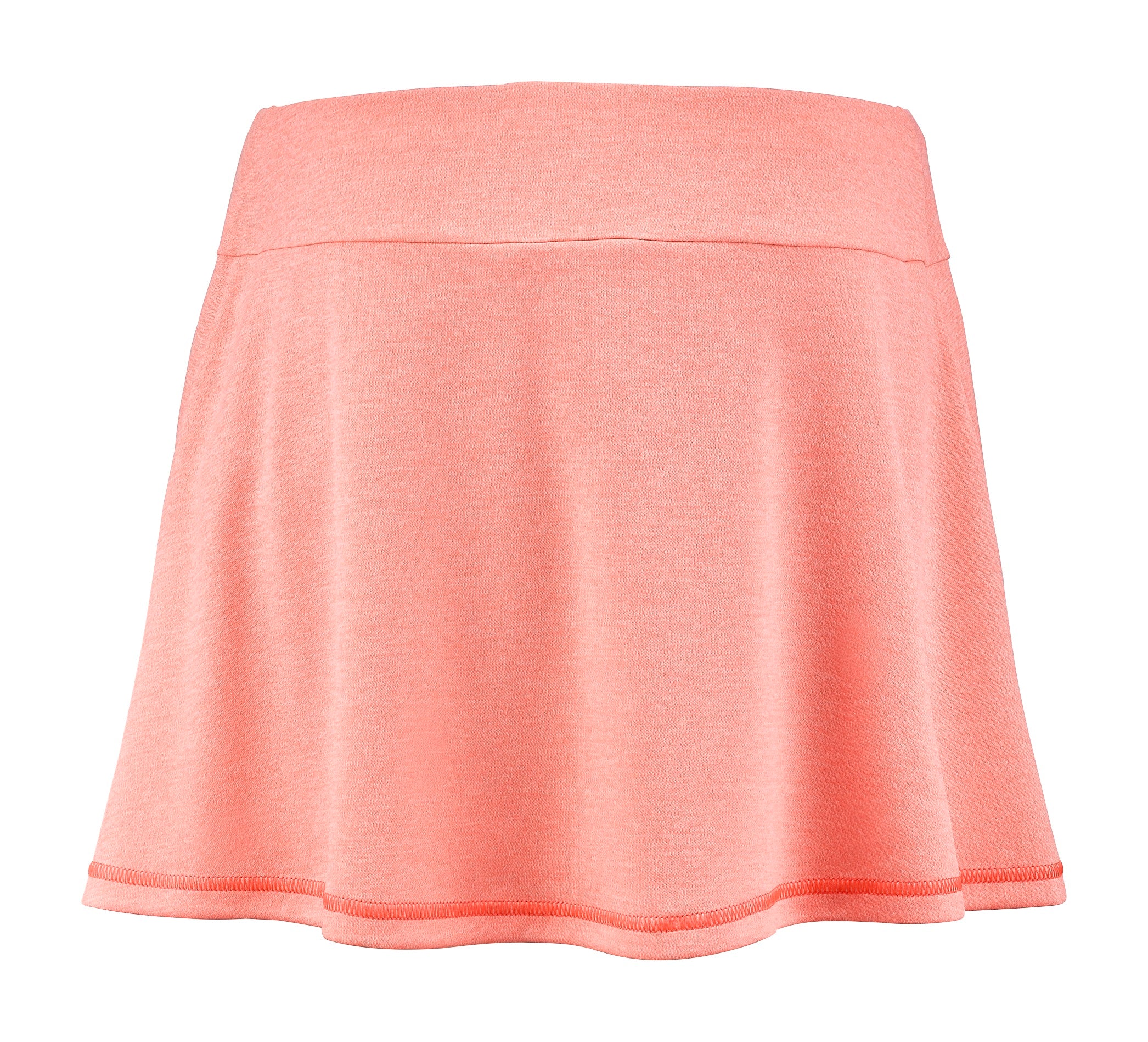 חצאית טניס נשים בבולט Play Skirt Women Babolat כתום - חצאית ספורטית לנשים בצבע כתום בהיר