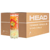 קרטון 72 כדורי טניס לילדים ומתחילים - HEAD STAGE 2 ORANGE