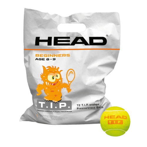 קרטון 72 כדורי טניס הד – Head TIP Orange