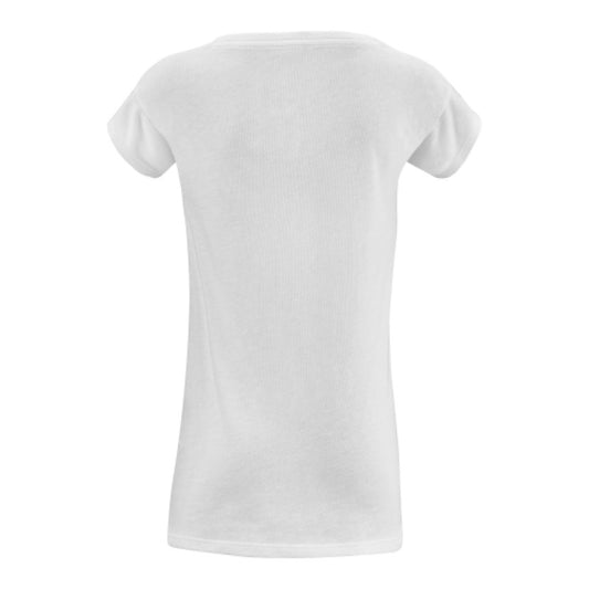 חולצת טניס בנות בבולט Exercise Message Tee Girl Babolat