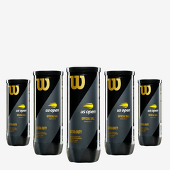 כדורי טניס Wilson US Open 3 Tennis Balls (15 כדורים) | וילסון