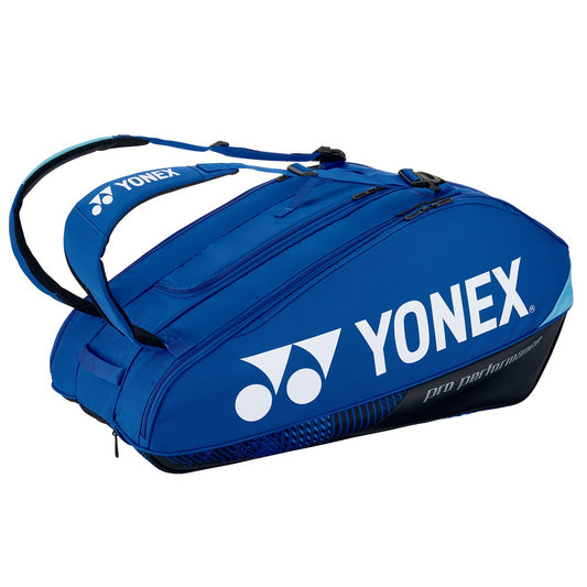 תיק טניס Yonex Pro Racquet Bag (9pcs) Blue | יונקס עם רצועת נשיאה ונשיאה על הגב