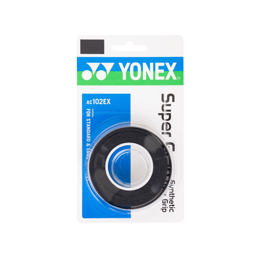 גריפ למחבט טניס YONEX AC102EX – מארז 3 יח’ - גריפ סינתטי באיכות גבוהה