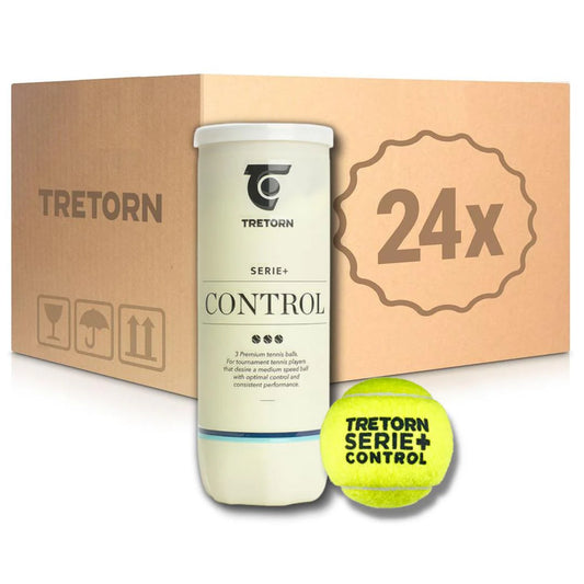 קרטון כדורי טניס Tretorn Serie | טרטורן עם כדור טניס Tretorn Serie+ Control צילום פרסומי