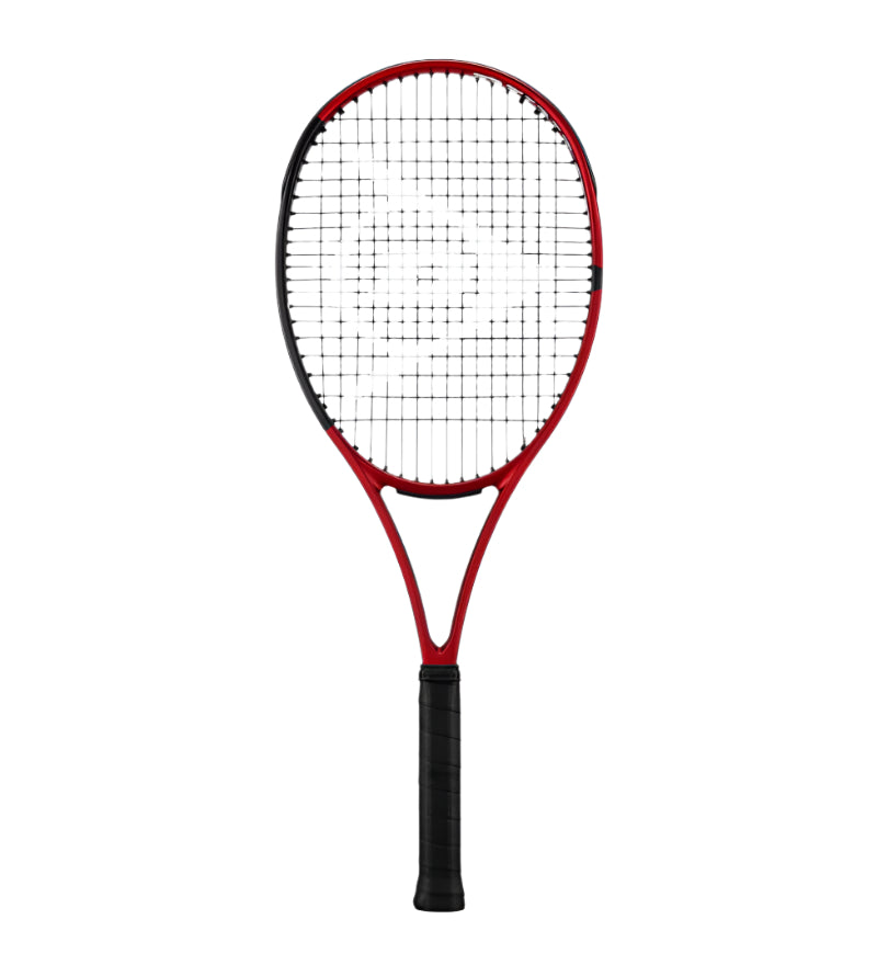 מחבט טניס Dunlop CX400 TOUR משקל 300 גרם | דנלופ - מבט על המחבט צבע אדום ושחור.