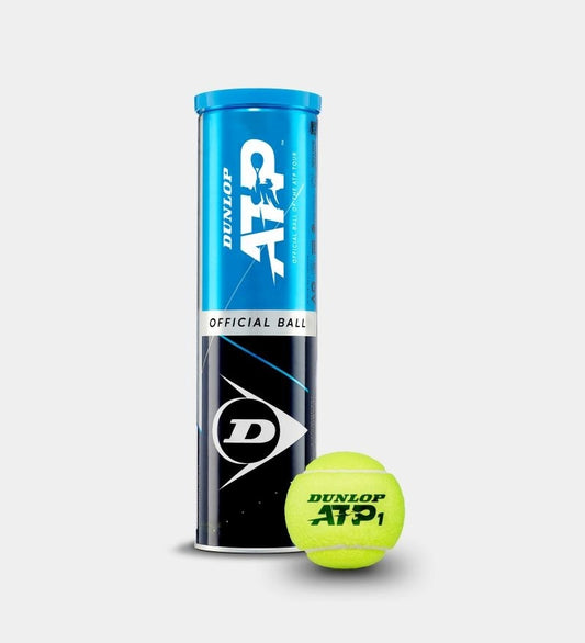 כדורי טניס Dunlop ATP (3 כדורים בקופסה) | דנלופ - קופסה וכדור רשמי של סבב ה-ATP