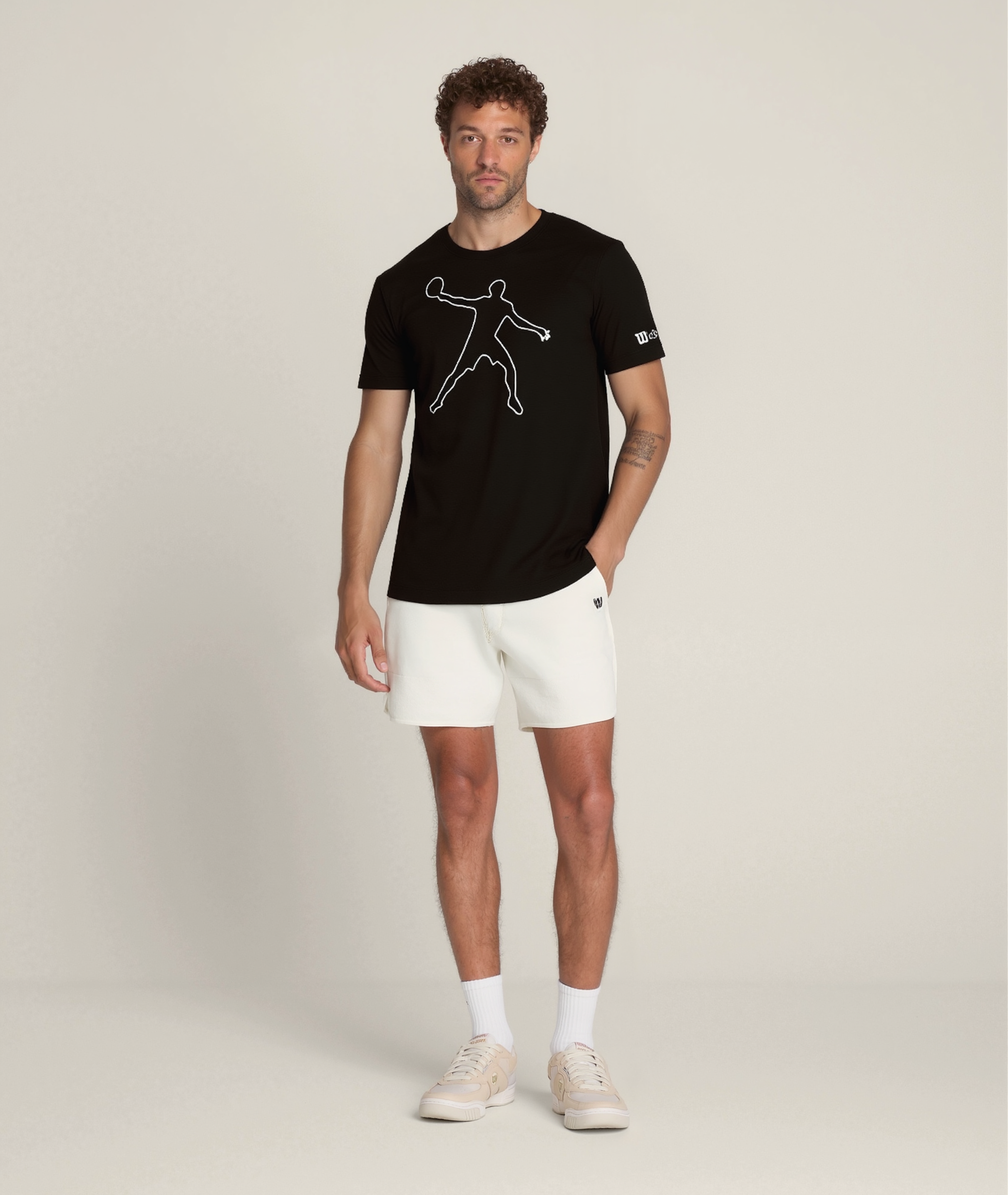 חולצת וילסון פאדל טי-שירט לגברים | Bela Tech Tee Wilson