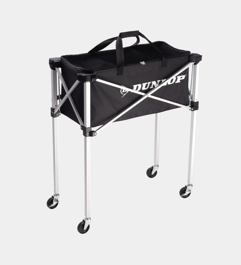 עגלת כדורים Dunlop Foldable Teaching Cart 144 Balls | דנלופ עם עיצוב קלה וניידת לאימון ספורט.