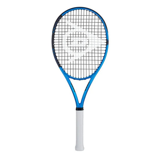 מחבט טניס Dunlop FX500 LITE משקל 270 גרם | דנלופ, מחבט בצבע כחול עם עיצוב מודרני.