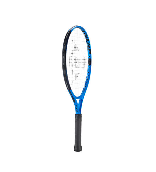 מחבט טניס לילדים Dunlop FX JR 21 משקל 190 גרם | דנלופ - מחbat ג'וניור צבעוני עם ידיות נוחות.