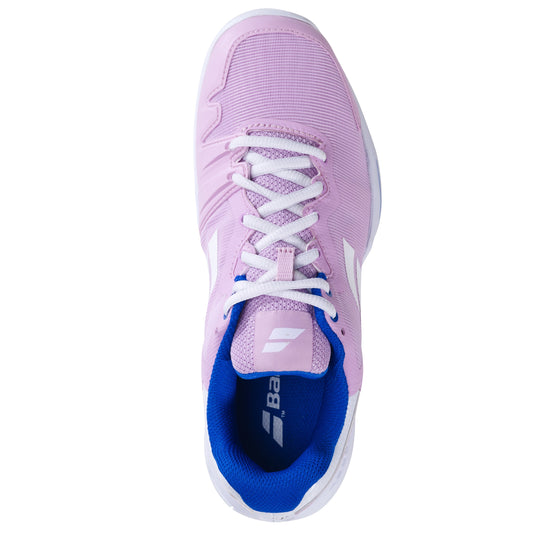 נעלי טניס נשים Babolat SFX3 All Court Women Dark Pink | בבולט - תמונה מלמעלה של הנעל.