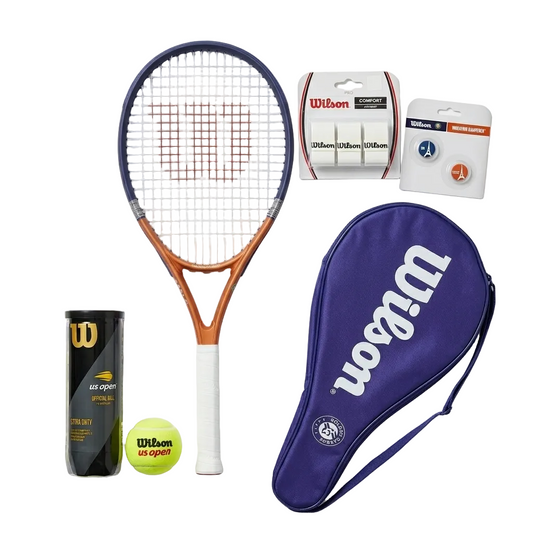 באנדל מתחילים וילסון Roland Garros Elite Wilson + כיסוי