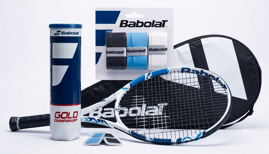 באנדל מתחילים בבולט  270 גרם Evoke Team Babolat + כיסוי