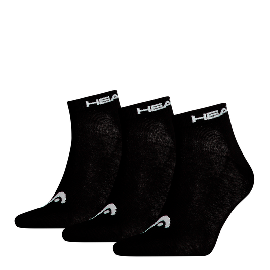 גרביים שחורות הד – HEAD QUARTER 3P UNISEX