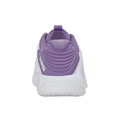 מבט מאחור על העקב של נעלי טניס K-Swiss Hypercourt Express 3 לנשים בצבע סגול ולבן