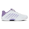 נעלי טניס K-Swiss Hypercourt Express 3 לנשים - מבט מהצד הפנימי עם פסים בסגול