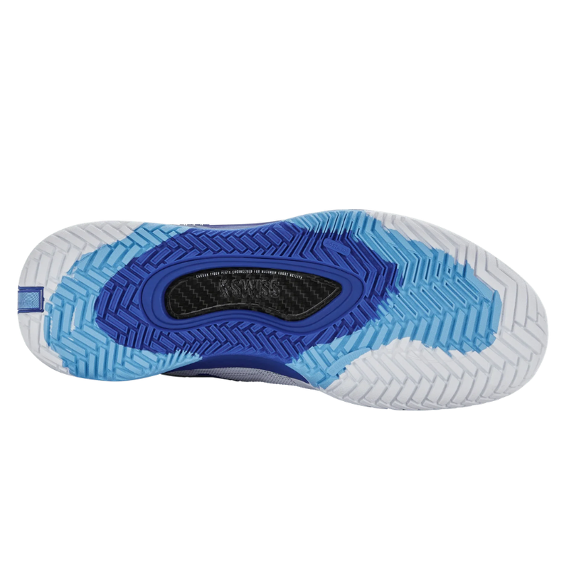 סוליית נעלי טניס לגברים K-Swiss Hypercourt Pinnacle למגרש טניס בצבע כחול