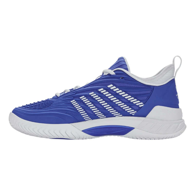 נעלי טניס K-Swiss Hypercourt Supreme 2 לגברים עם פסים לבנים - מבט מהצד הפנימי
