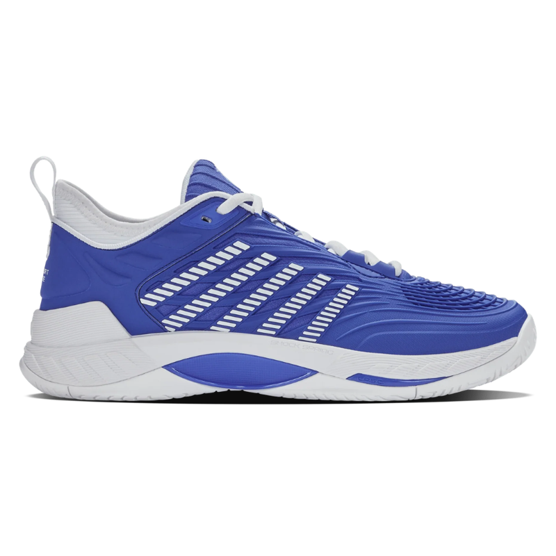 נעלי טניס K-Swiss Hypercourt Supreme 2 לגברים בצבע כחול - מבט מהצד החיצוני