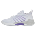 נעלי טניס K-Swiss Hypercourt Supreme 2 לנשים - מבט מהצד הפנימי עם פסים בסגול