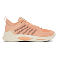 נעלי טניס K-Swiss Hypercourt Supreme 2 לנשים בצבע כתום אפרסק - מבט מהצד החיצוני