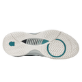 סוליית נעלי טניס לגברים K-Swiss Hypercourt Supreme 2 למגרש טניס בצבע לבן ותורכיז