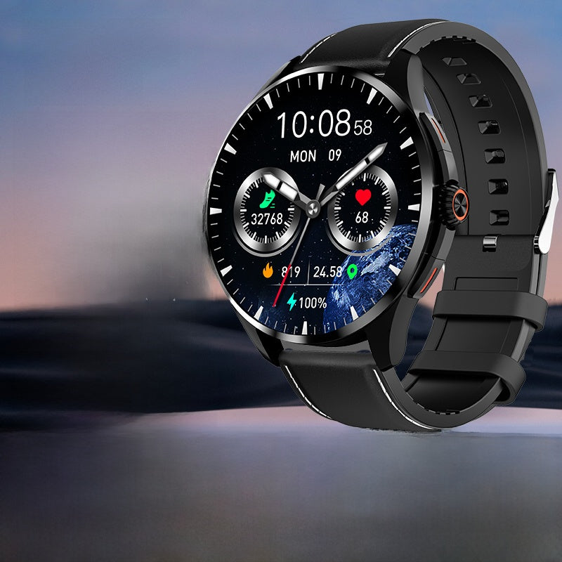 Heart Rate Measurement Blood Pressure Ultra-Thin Large Screen Waterproof Smart Watch